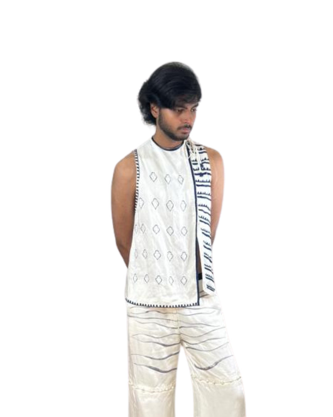 Hand Embroidered Tunic Top