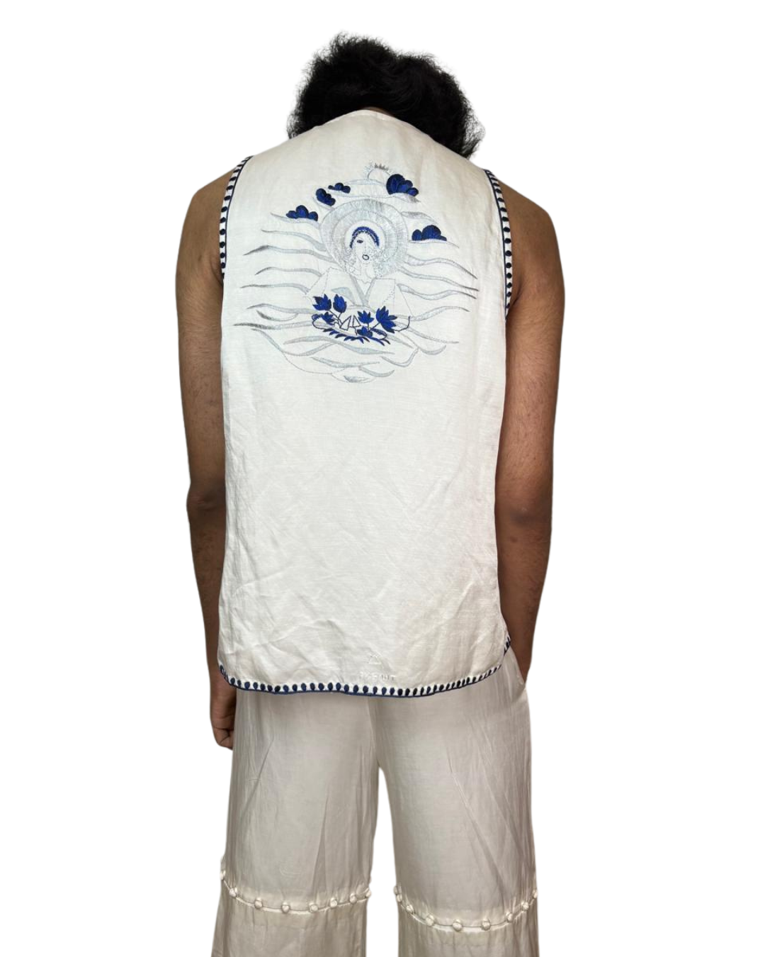 Hand Embroidered Tunic Top