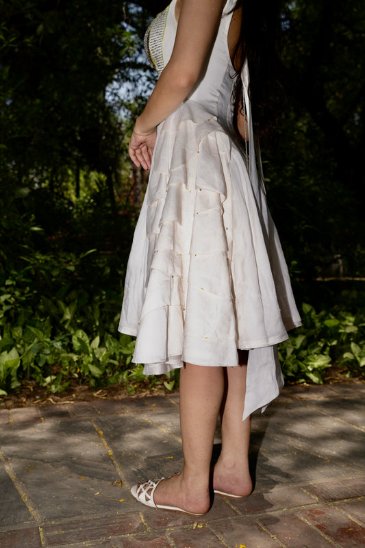 Dew Drops of Sapa Embellished Dress